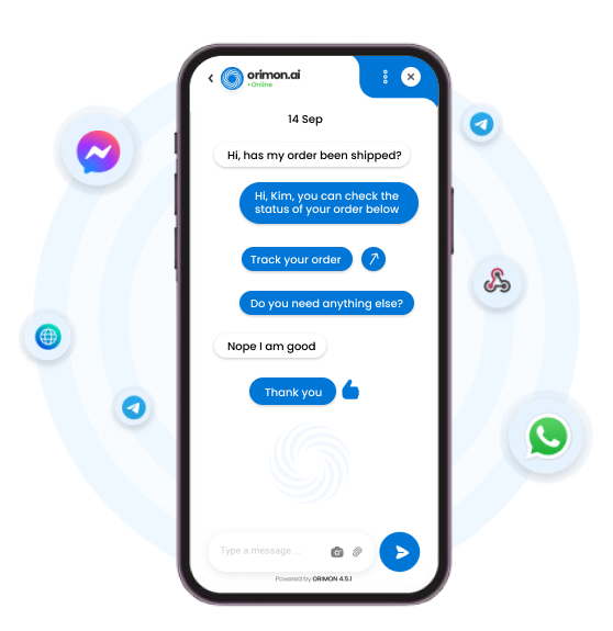 AI-powered chatbot demo
